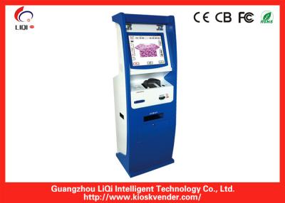 China Hohe Transparenz Stahl-ATM-Kiosk-Anschluss, Touch Screen Kiosk annoncierend zu verkaufen