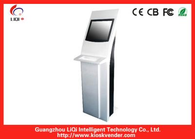 China IP65 Safety Interactive Touchscreen Kiosk Anti-dust For Bank Information for sale