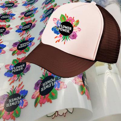 China Wholesale Custom Printable Fabric Hat Heat Transfer Designs For Offset Printing Sublimation Hats Franco Camion for sale