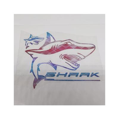 China Custom Fabric Iron On Plastisol Heat Transfer Printing Logo Label Multicolor Heat Transfer Vinyl For T Shirt for sale