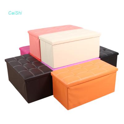 China Leather Storage Trash Can Sustainable Home Square Storage Organization Storage Box for sale