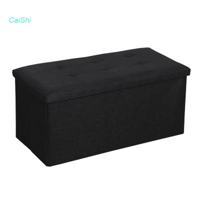 China Wholesale Collapsible Home Cloth Storage Organization Adjustable Folding Cube Stool for sale