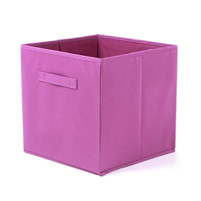 China Viable Popular Fabric Collapsible Bedroom Organizer Storage Boxes&bins for sale