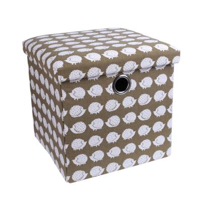 China Viable Foldable Storage Cube Fabric Toy Storage Organizer Storage Box for sale