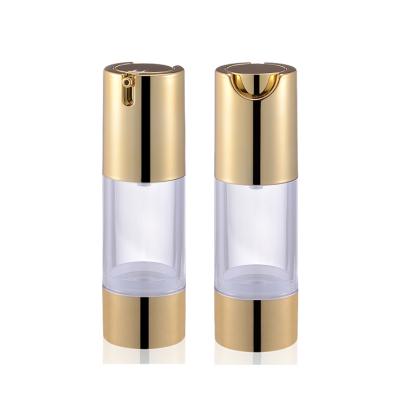 China Runde Plastik-Matte Airless Empty Serum Bottle freien Raumes 20ml 10ml mit Pumpe zu verkaufen