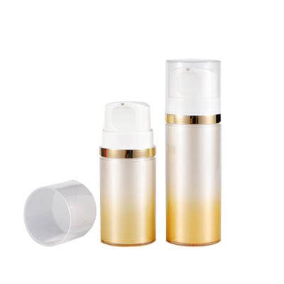 China 120 ml 80 ml Cylindrical  AS Skin Care Airless Bottle with Pump for Cream for sale