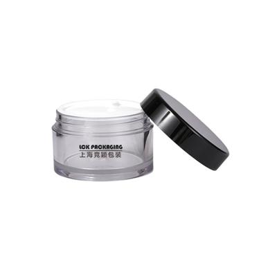 China 100ml 140ml Round Plastic Clear Empty PETG Cosmetic Cream Jar for sale