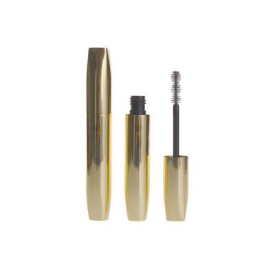 China glattes metallisches leeres Wimperntuschen-Rohr des Gold12ml mit Wimper-Stab zu verkaufen