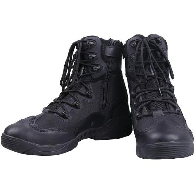 China Recyclable Male Summer Combat Boots Breathable Mountaineering Outdoor Military Boots for sale