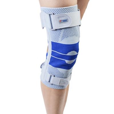 China Comfy Warm Sale STK1815 Compression Knee Sleeve Adjustable Support Flat Knitting Knee Brace for sale