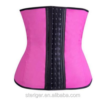 China wholesale latex 70%Rubber waist cincher underbust corset shapewear for sale