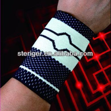 China Wrist Support Fashion Rehabilitation Volleyball Sports Wrist Brace Heating Far Infrared Protector STERIGER STY7411 for sale