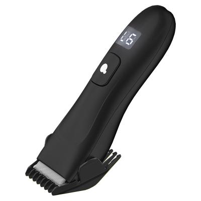 China Travel Ceramic Electric Rechargeable Hair Trimmer Waterproof Body Hair Trimmer for sale