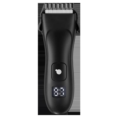 China Waterproof High Quality Electric Cordless Hair Trimmer LCD Display Professional Hair Removal Devices Body Trimmer for Men or Lady for sale