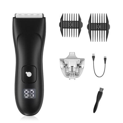 China Stocked 2 in 1 Professional No Stucking Cat And Dog Pet Hair Trimmer Electric Cordless Hair Trimmer Dog Clipper for sale