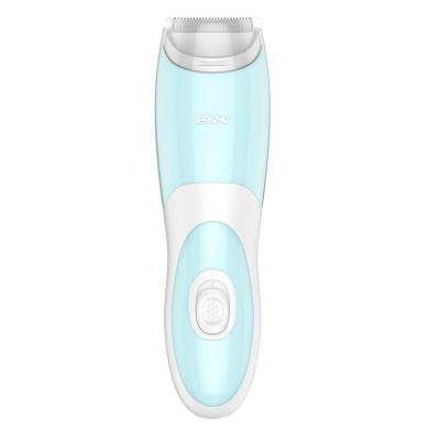 China Quiet Hair Trimmer OEM Toddler Kids Haircut Kit Automatic Vacuuming Waterproof Rechargeable Cordless Baby Hair Clippers With Base for sale