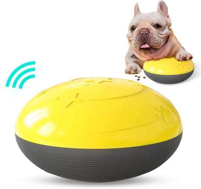 China Viable Dog Toy Ball Treat Dispenser and Chew Toy Play Training Pet Toys Food Leak Feeder Dispenser Amusement Ball for Cat Dog for sale