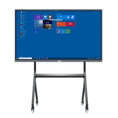 China China Manufacturer 4K School Teacher 55 65 Inch Infrared Digital Multi Touch Smart Board Price Interactive Whiteboard For Conference for sale