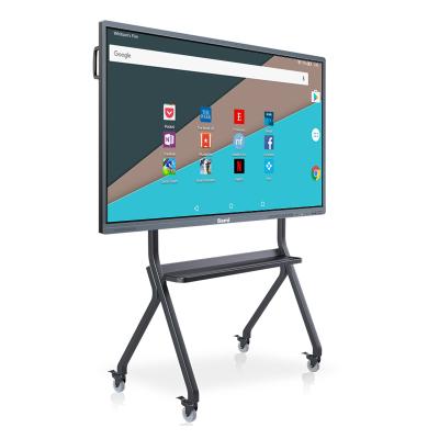 China 4K LCD Panel 65 Inch Clevertouch School Teacher All In One Touch Screen Interactive Enrollment Board Smart Whiteboard For Lecture Education for sale