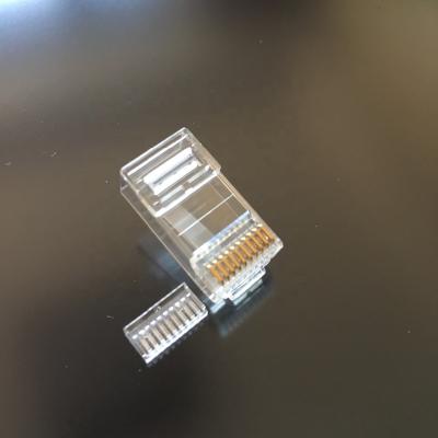 China Networking Cat6 UTP 10P10C RJ50 10 Pin Connector Plug for sale