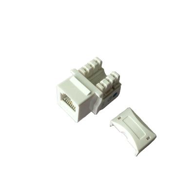 China Keystone Structure Cabling System RJ11 6P4C Jack RJ11 Cat3 Telephone Module for sale