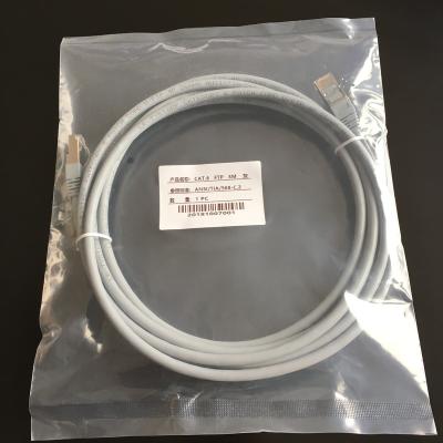 China 26AWG Bare Copper Patch Cord 3m Cat6 STP RJ45 26AWG Network Cable for sale