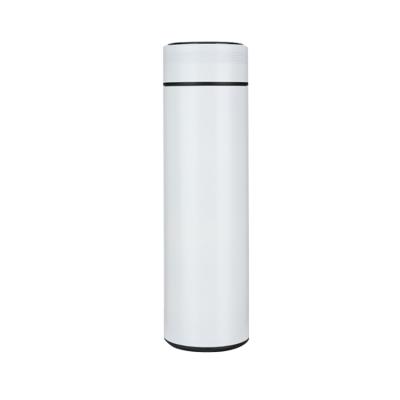 China Sustainable Smart Upgraded Stainless Steel Thermos Mug With With LED Temperature Display And Lid Water Bottle For Ladies for sale