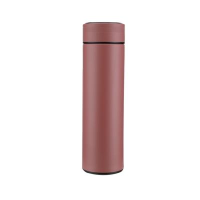 China Sustainable Top Selling Customizable Upgraded Stainless Steel Vacuum Cups Insulated Water Bottle With LED Temperature Display for sale