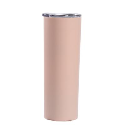 China High Quality Custom Sustainable 304 Stainless Steel Barrel Thermos Straight Cup Insulated Water Bottle for sale