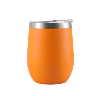 China Durable and high quality 12oz eggshell wine stainless steel sublimation viable wholesale empty tumblers for sale