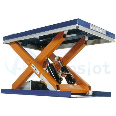 China Low Type Mini Electric Scissor Lift Platform Widely Fixed Hydraulic Platform for sale