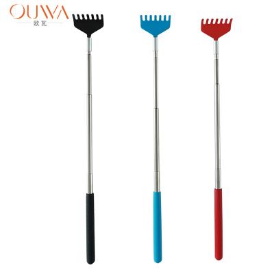 China Body Amazon Hot Sale Stainless Steel Extendable Telescopic Back Scratcher for sale