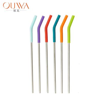 China Amazon Sustainable Hot Sale Factory Price Eco Metal Reusable Drinking Straw Stainless for sale