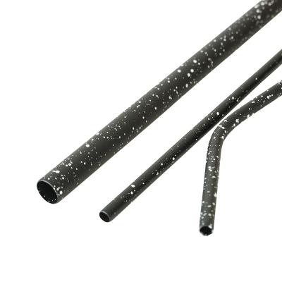 China Economical sustainable custom design stain sus 304 metal straws for bar drinking straw for sale