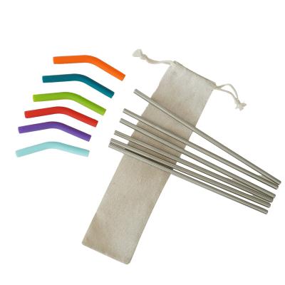 China Durable SUS 304 Metal Drinking Straw For Travel Stainless Steel Drinking Straw for sale