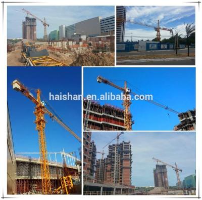 China Tower Crane Good Price of 10ton Tower Crane and Nice Quality for Sale for sale