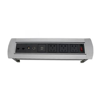 China Residential High Quality Office / Multipurpose Conference Table Multimedia Extension Hidden Desktop Socket for sale