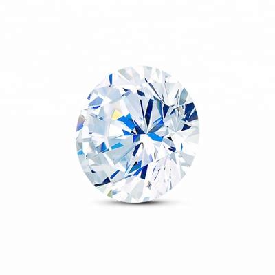 China Color Play Or Fire Genuine Zircon 4mm Round Brilliant Cut Natural White Zircon Stones for sale