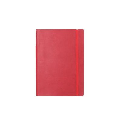 China Cheap Wholesale Soft Cover Notebook Printed Custom Notes With Elastic Band for sale