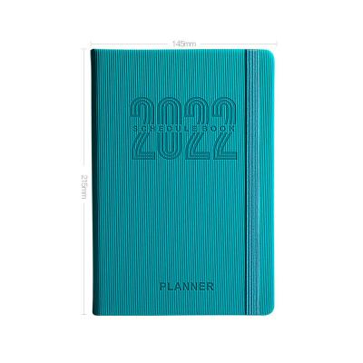 China Sidaixue 2022 Goal Planner A5 Notebook PU Leather Printed Journal for sale