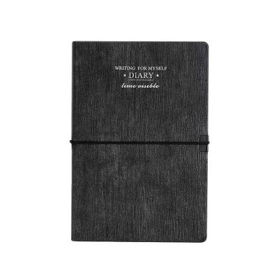 China Custom Printed A5 Journal Notebook Soft Leather Cover Printed Dotted Journal Pages for sale