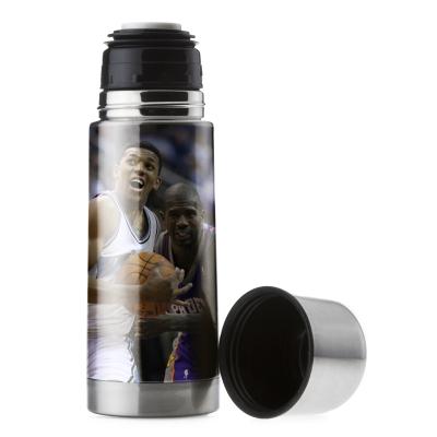 China PORTABLE Stainless Steel 750ml Vacuum Mug With Promotional Sublimation Printing Water Bottle for sale