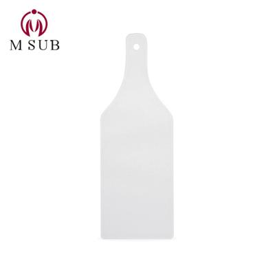 China Disposable Glass Size Board Sublimation Shape Bottle Cheap Price Tempered Glass Christmas Custom Printed for sale