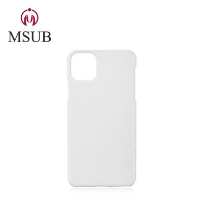 China Waterproof DIY 3D sublimation printing phone case white back cover types all latest phonecase products for sale