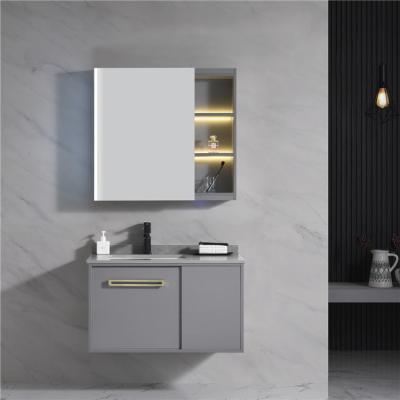 China Luxury Hotel Modern High End Popular Home Ware Sanitary Cabinet Bathroom Vanity for sale