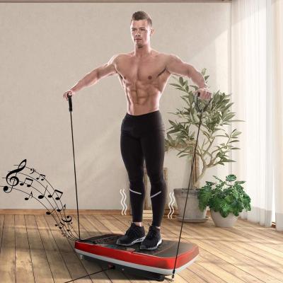 China 2021 New Durable High Power PVC Body Shaper Massage Equipment Vibration Plate Exercise Machine For Home Gym for sale