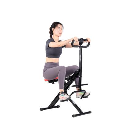 China Dropshipping Fitness Indoor Row-n-Turn Free Machine Total Stop Crunch Riding Exercise Machine for sale