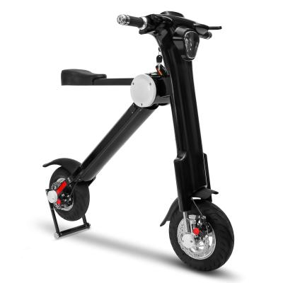 China Tiempo de carga portátil del negro 3.5h del coche que dobla la vespa eléctrica para el adulto en venta