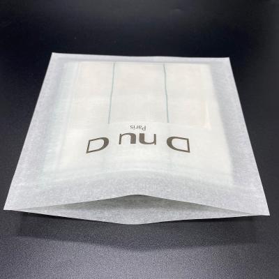 China Luxury 100% Biodegradable Zipper Barrier Swimsuit Underwear Resealable Packaging Bag With Clear Window for sale