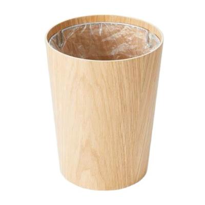 China Sustainable ash willow modern manufacturer dustbins indoor waste bin for sale